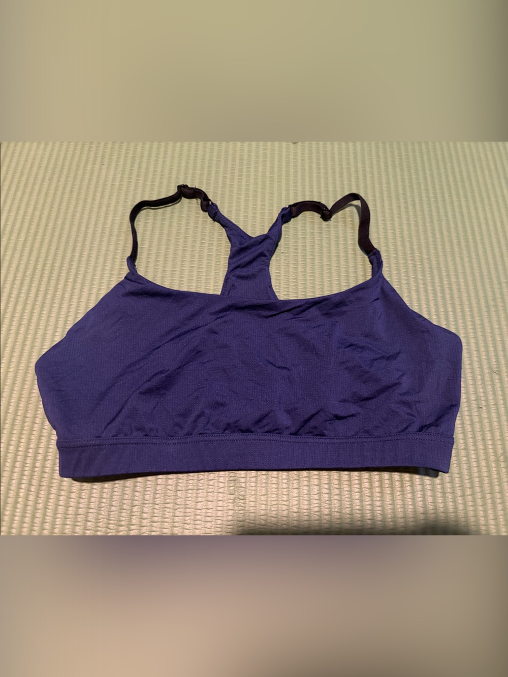MeUndies Purple Racerback Sports Bralette